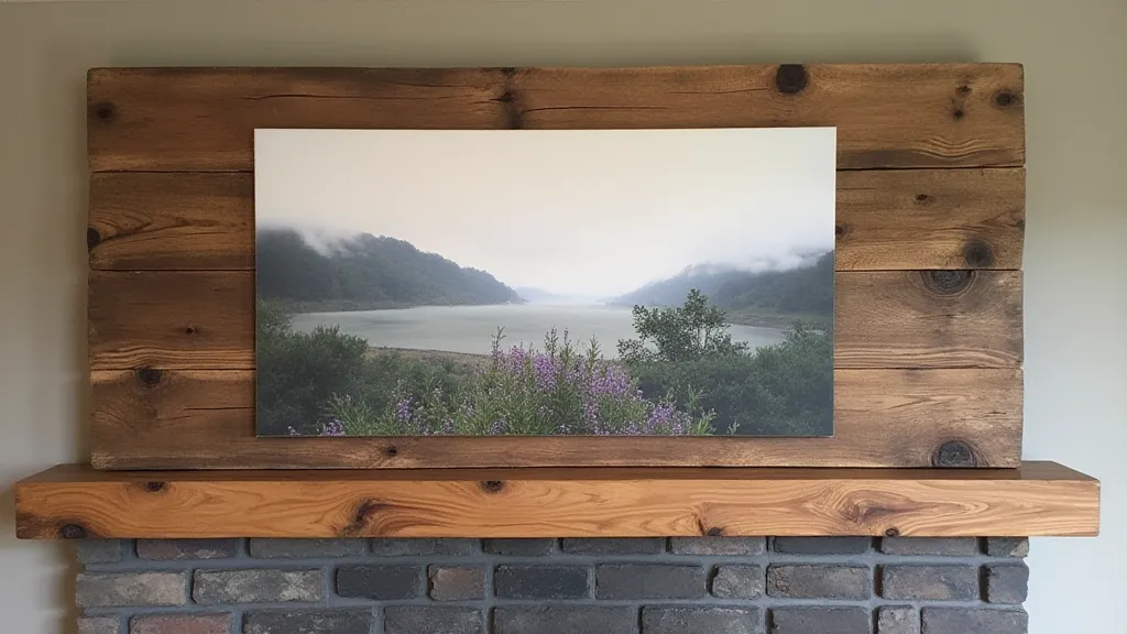 Rustic photo transfer project