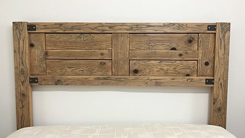Reclaimed Wood Headboard