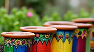 DIY Painted Flower Pots: A Budget-Friendly Makeover